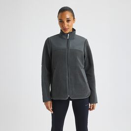 Phoebe Pile Jacket, Dark Shadow, L  Phoebe Pilejakke Grå