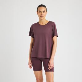 Team Logo Tee, Huckleberry, L  Team Logo T-skjorte Lilla