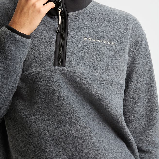 Thermal Fleece Halvzip Grå