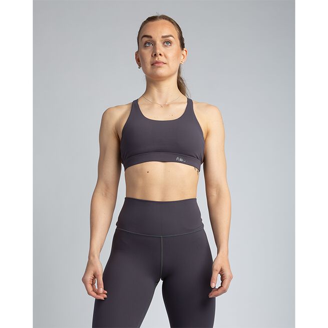 AWCO Core Sports Bra 2.0, Smoke Grey