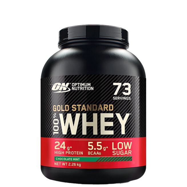 100% Whey Gold Standard Myseprotein 2273 g Chocolate Mint