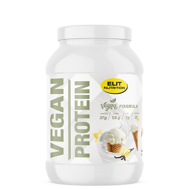 ELIT VEGAN Protein Laktosefritt proteinpulver 750 g Vanilla