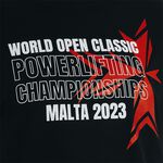 2023 World Classic Open Powerlifting Champ T-shirt