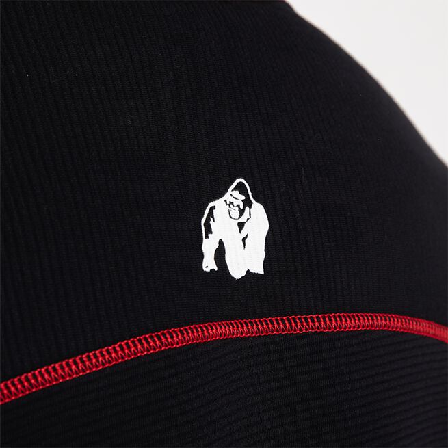 Finley Oversized T-skjorte Svart Rød