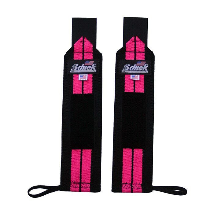 Heavy Duty Wrist Wraps 30 cm Rosa
