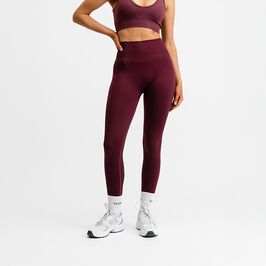 Seamless Scrunch Tights, Redwood, XS  Treningstights Rødbrun