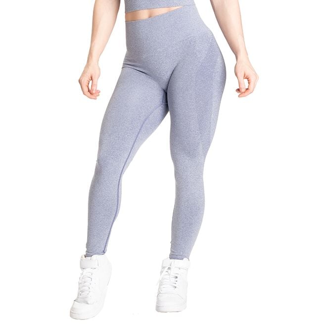 Better Bodies Rockaway Leggings v2, Light Blue Melange