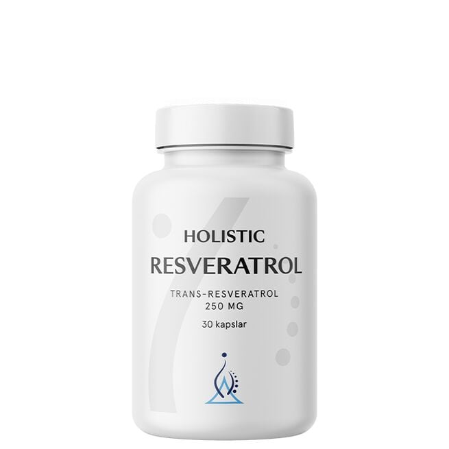 Resveratrol Vegetabilsk 30 kapsler