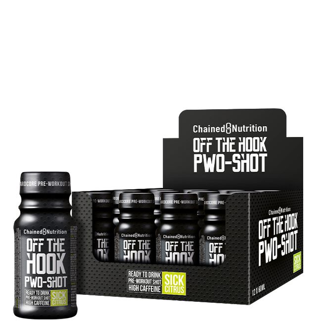 12 x Off The Hook PWO-Shot, 60 ml, Sick Citrus 