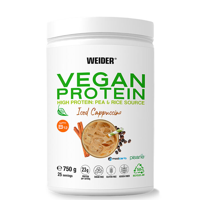 Vegansk Proteinpulver 750 g iced_cappuccino