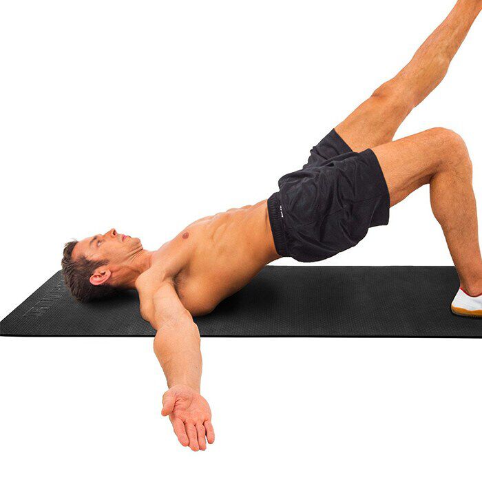 Kj p Iron Gym Exercise Yoga Mat with Carry Strap 4mm