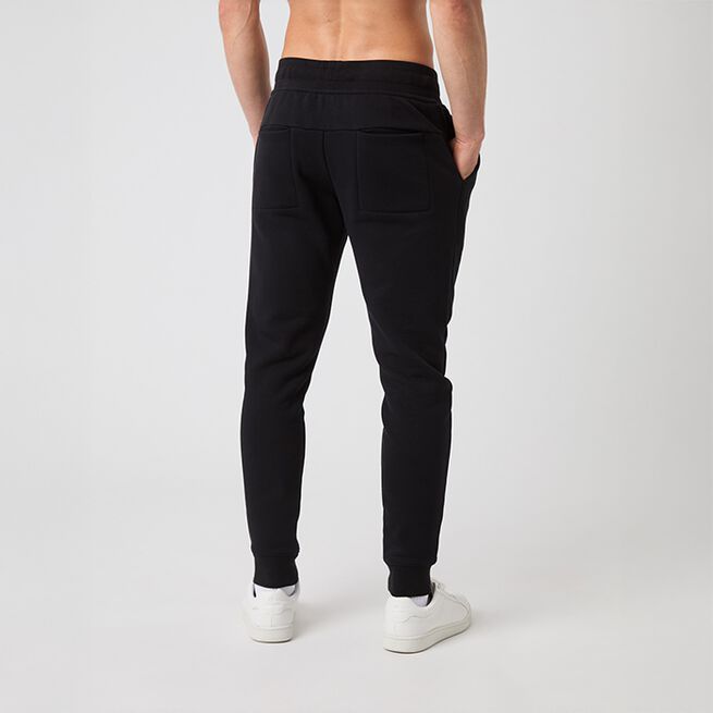 Tapered Sweatpants Bukser Svart