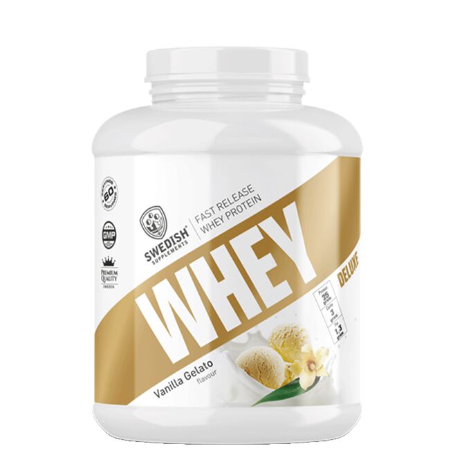 Whey Deluxe Myseprotein 1800 g Vanilla Gelato