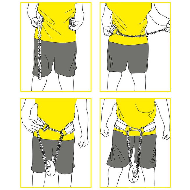 Dipsbelte Svart One Size