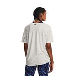 Project Rock Completer Deep V T-shirt, White Clay