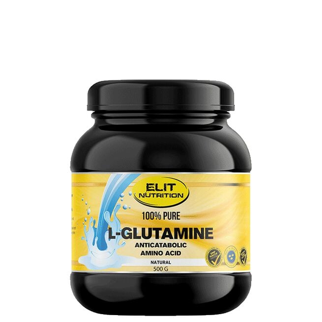 ELIT 100% Pure L-glutamine, 500 g, Natural 