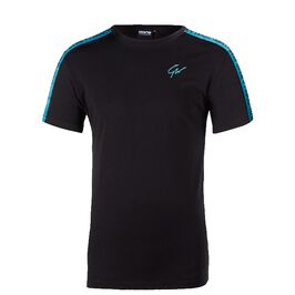 Chester T-Shirt, Black/Blue, S  Chester T-Shirt, Black/Blue