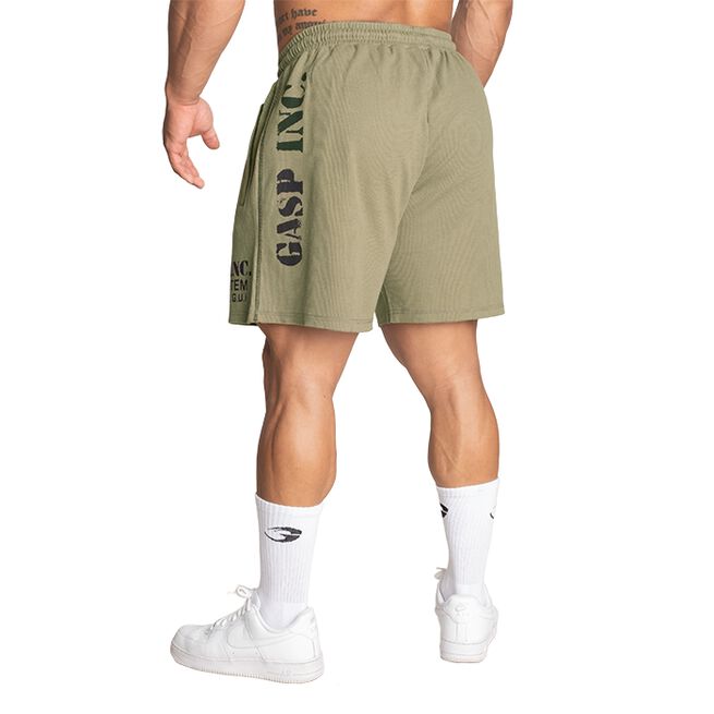 Thermal Shorts 6", Washed Green