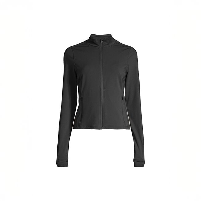 Soft Touch Zip Treningsjakke Svart