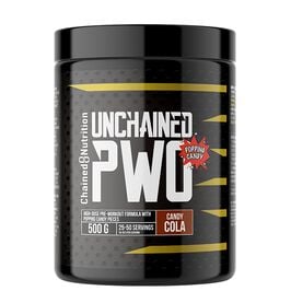 Unchained PWO, 500g, Cola  Unchained PWO 500 g Cola