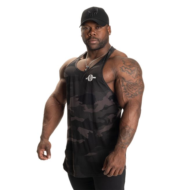 Better Bodies Essential T-back, Dark Camo V2