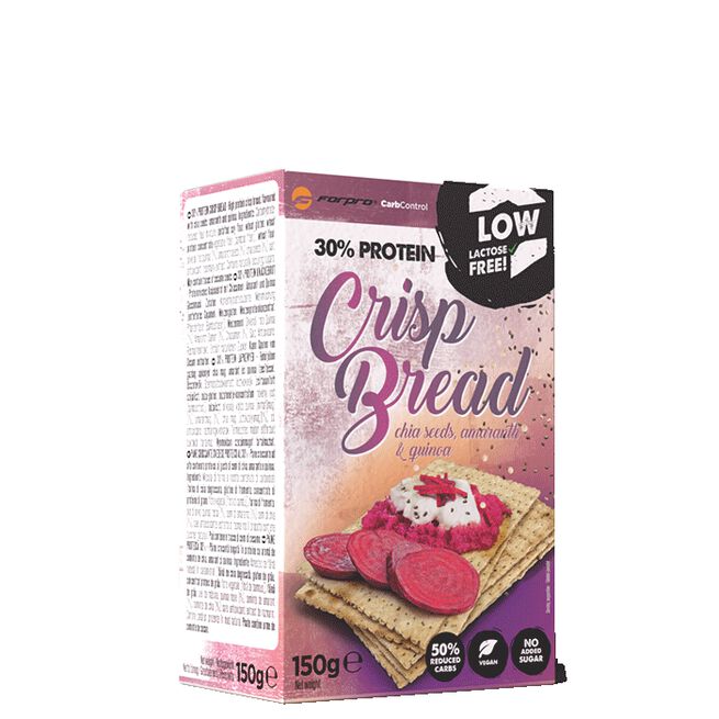 30%  Protein Crisp Bröd Chiafrön Amarant & Quinoa 150 g