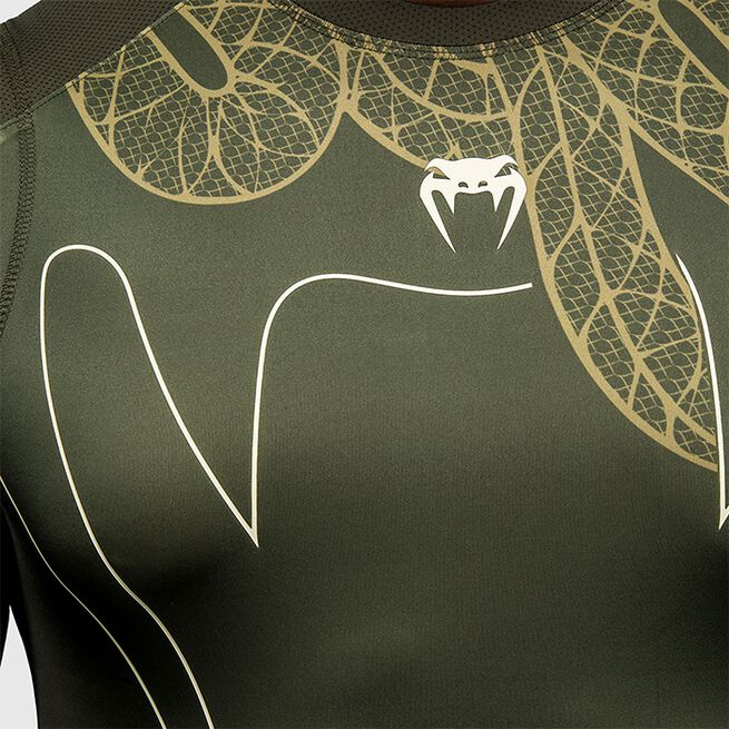 Serpenti Rashguard Ermeløs Khaki Bronse Ivory