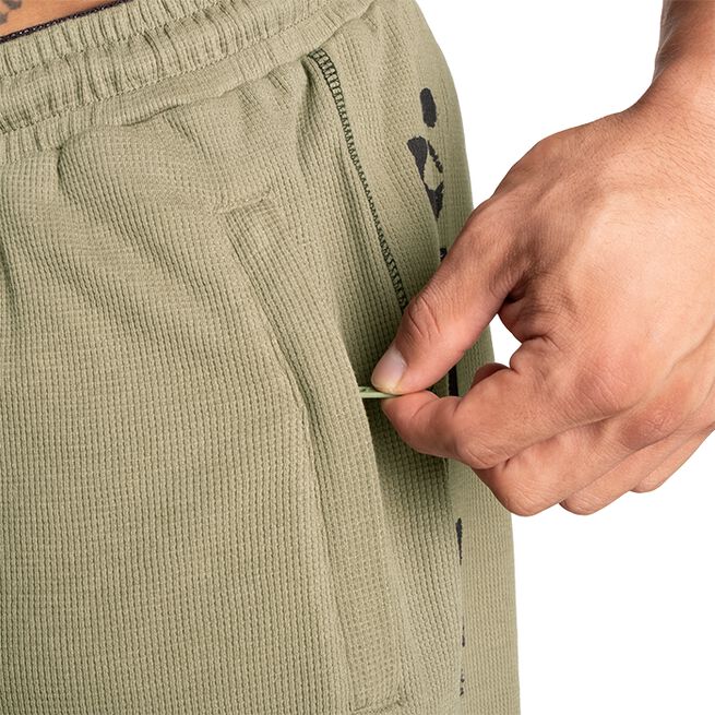Thermal Shorts 6", Washed Green