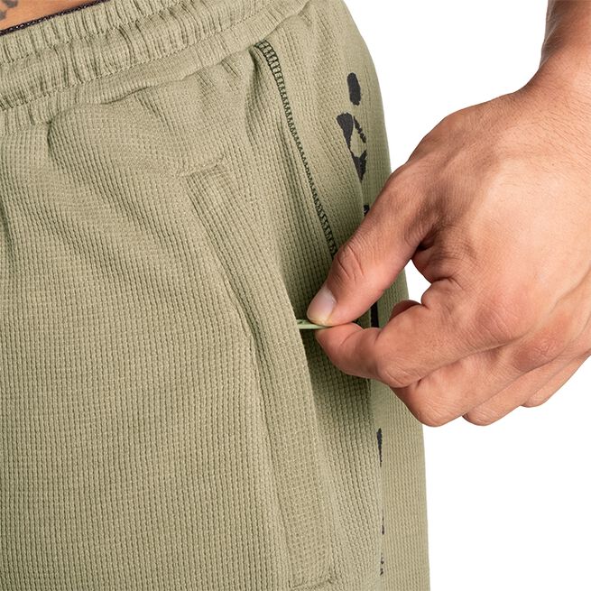 GASP Thermal Shorts 6 Washed Green