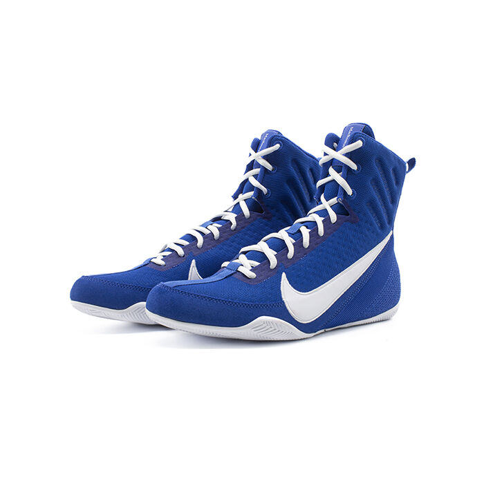 Nike Machomai 3 Boksesko Bl&aring; Hvit