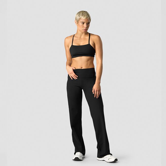 Nimble Straight Leg Pants, Black