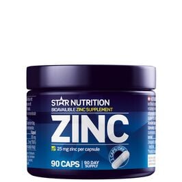 Star nutrition Zink Sink 25 mg 90 kapsler