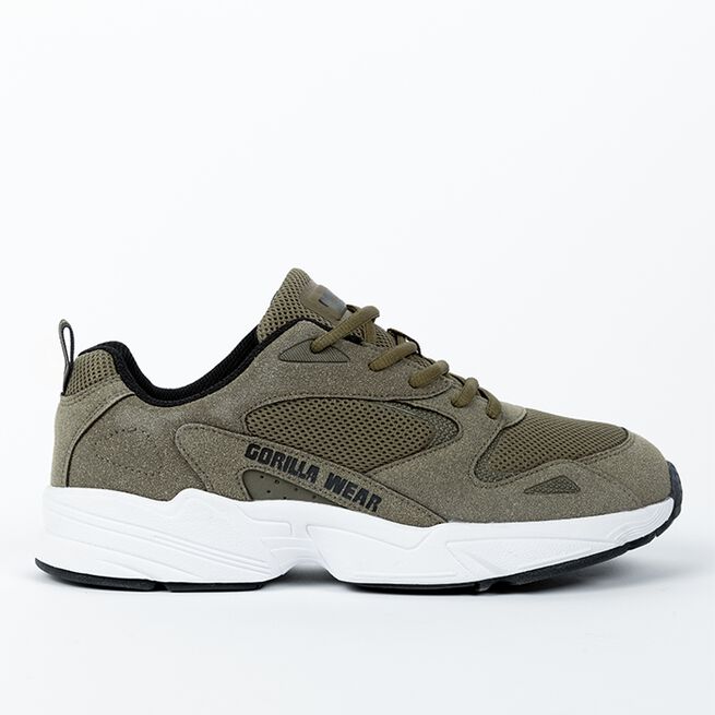 Newport Sneakers, Army Green, 41 