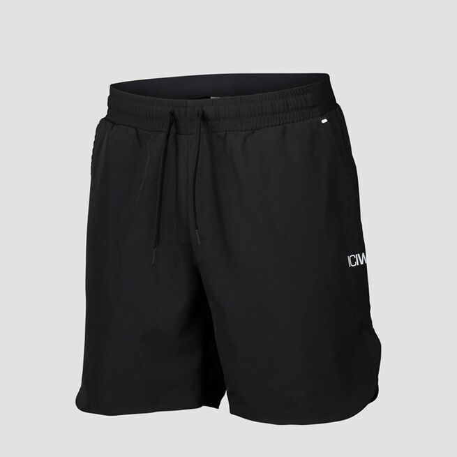 Competitor Shorts, Black/White