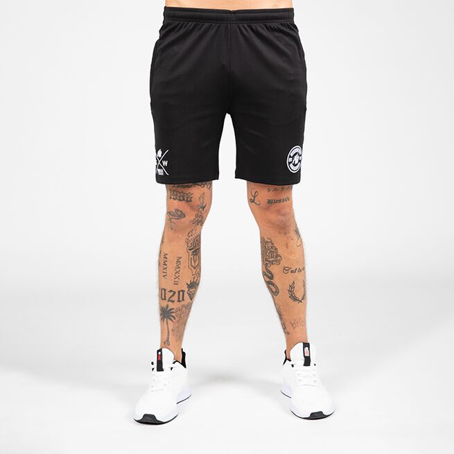 Vernon Track Shorts, Black