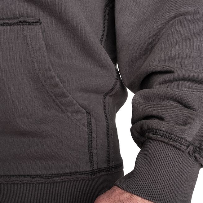 Pro Gym Hoodie Acid Wash Grå