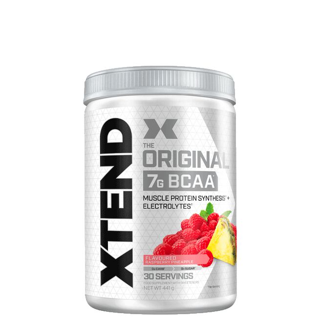 Xtend BCAA pulver 30 porsjoner  Pineapple/Raspberry