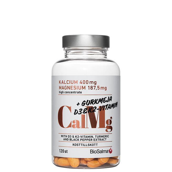 Kalsium & Magnesium 120 tabletter