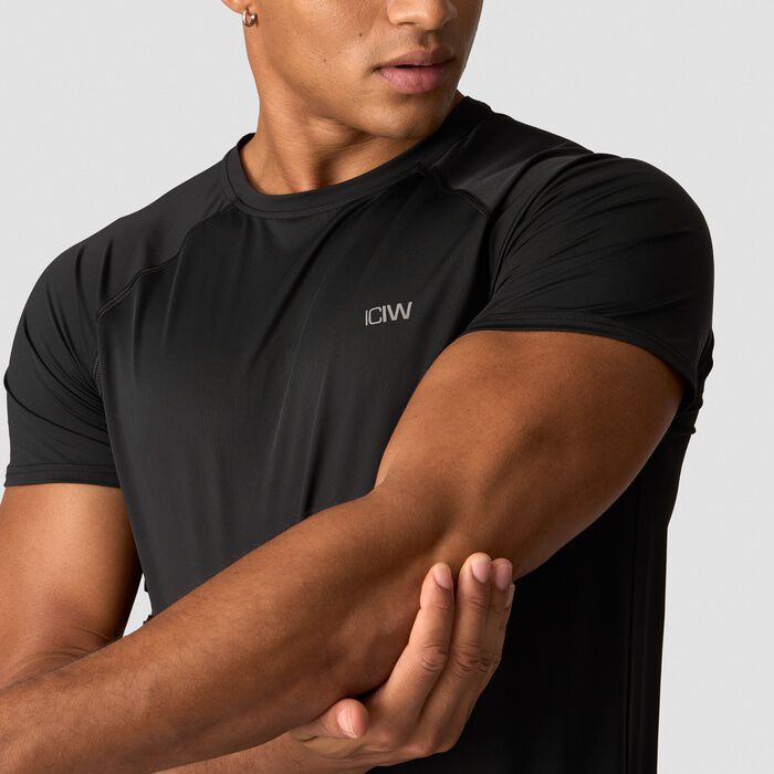 Workout T skjorte Svart