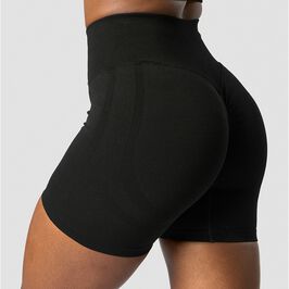 Rush Seamless Shorts, Black, L  Rush Seamless Shorts Svart