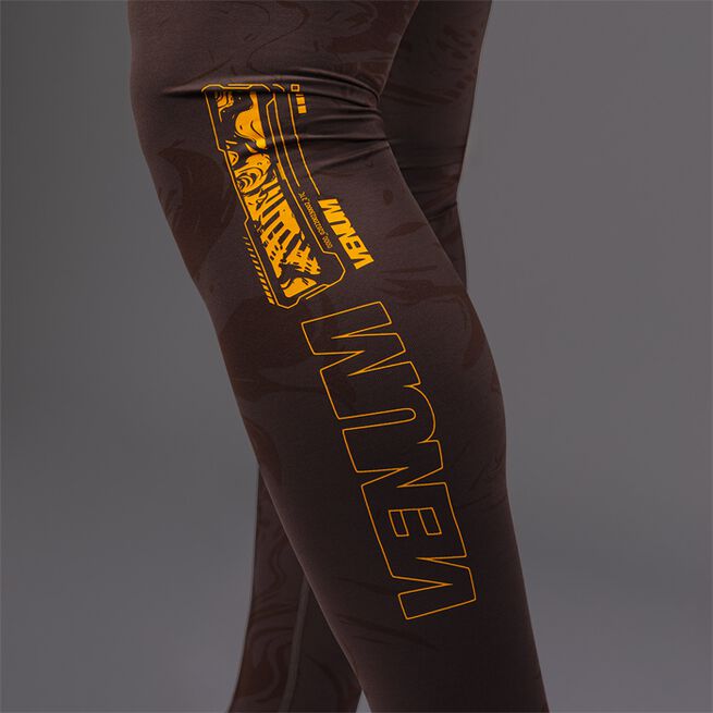 UFC Fusion by Venum Fight Week Men's Performance Tights Earthen Brown