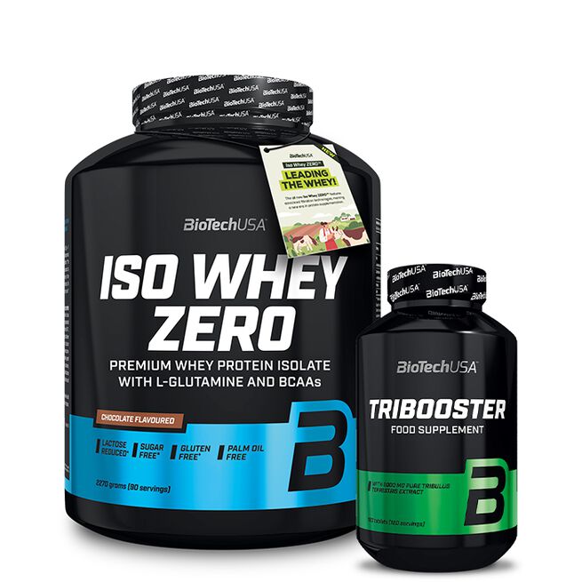 Biotech IsoWhey 2,2kg + Tribooster Tribulus 60 tabs