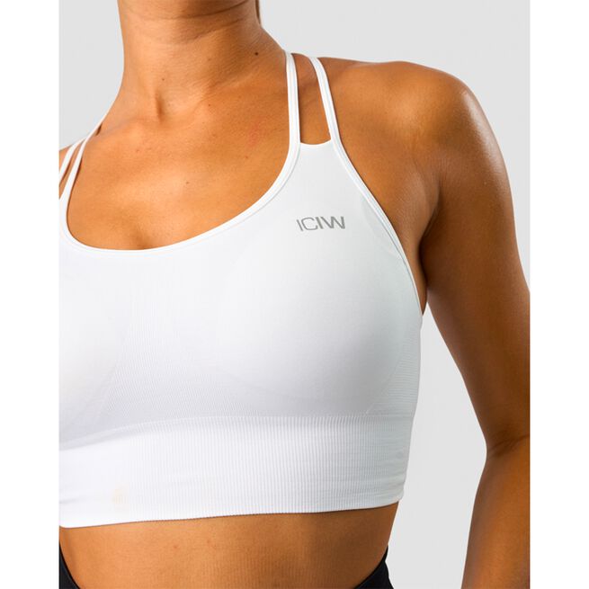 Define Seamless Sports Bra Hvit