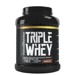 Triple Whey, 1785 g, Chocolate  Trippel Whey Myseprotein 1785 g Chocolate