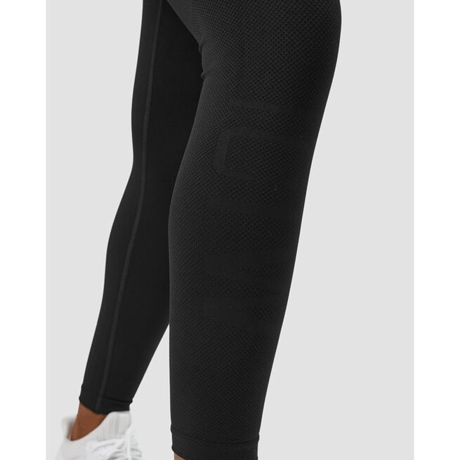 Define Seamless Scrunch Tights, Black