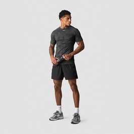 Sculpt Seamless Graphic T-shirt, Iron Grey, L  Sculpt T-skjorte Grå