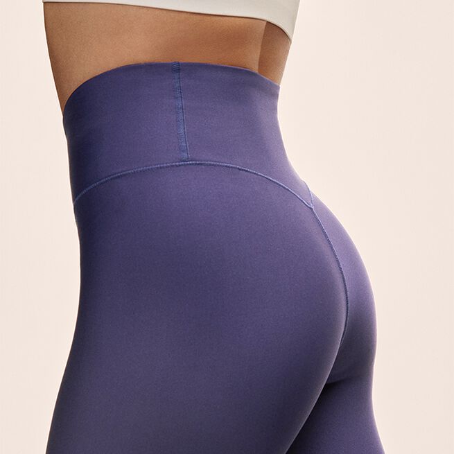 Graphic Treningstights Høy Midje Lilla