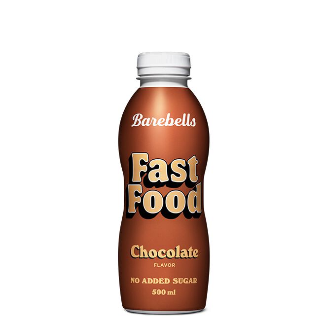 12 x Barebells Fast Food Måltidserstatning 500 ml Chocolate