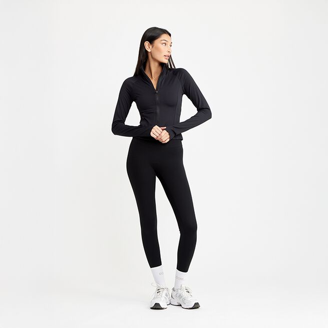Zip Cardigan Svart