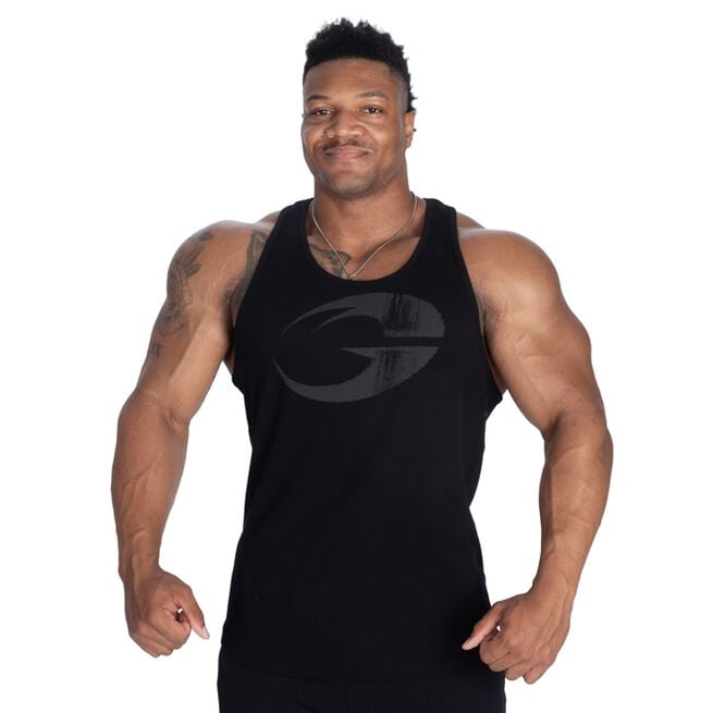 Gasp Rib Essential T-Back Svart